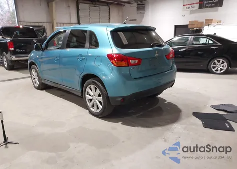 2014 Mitsubishi Outlander Sport Es z USA, uszkodzony, nr VIN 4A4AP3AUXEE030046